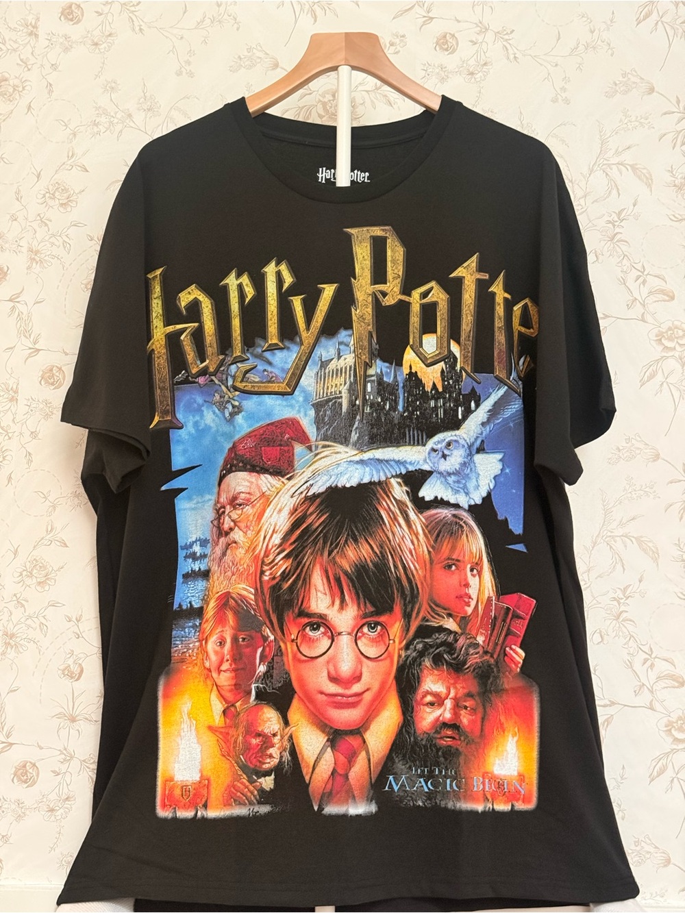Warner Bros. Black Harry Potter Kids Graphic Tee